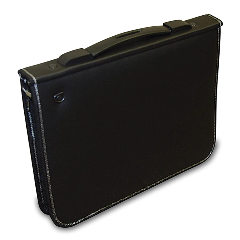 Artcare A2 Synthetic Material Premier Portfolio with 5 Free Sleeves - 64 x 5 x 49 cm, Zingy Lime