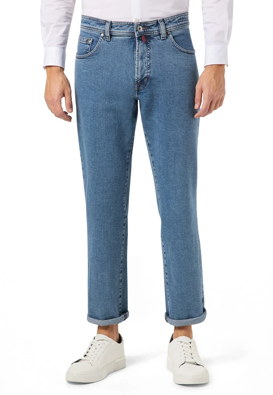 Pierre Cardin Herren-Hose 5 Pocket Denim Stretch Dijon - Image 1
