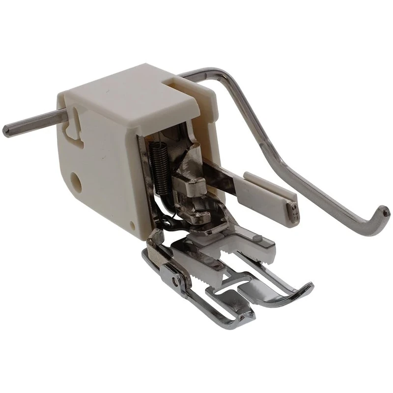 Janome Even Feed Foot with Quilting Guide Oscillating Hook Models for Low-Shank Sewing Machines