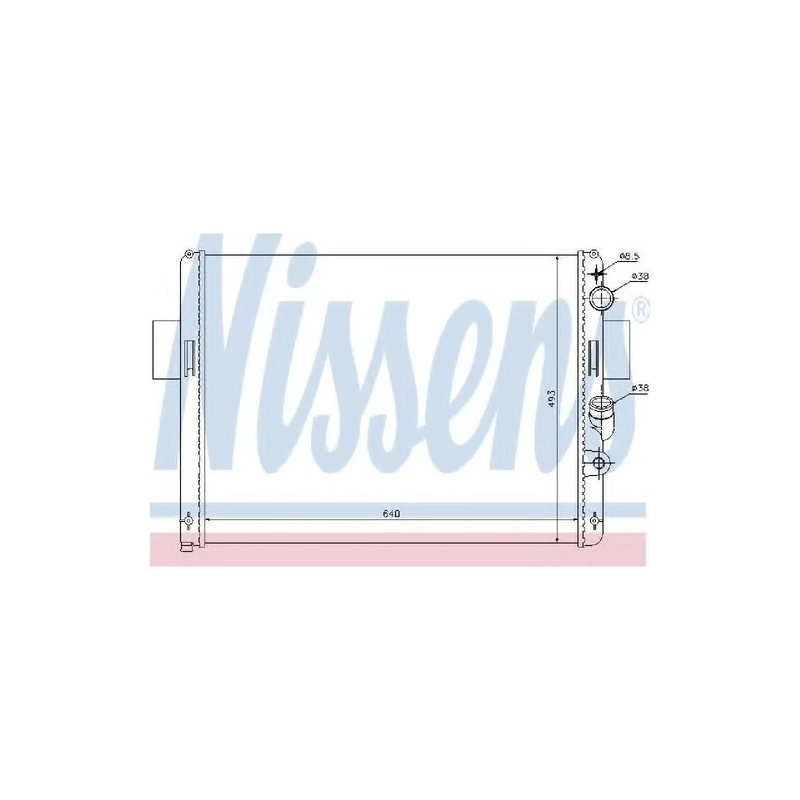 Nissens 61972 Radiator, engine cooling