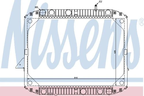 Nissens 62622 Radiator, engine cooling