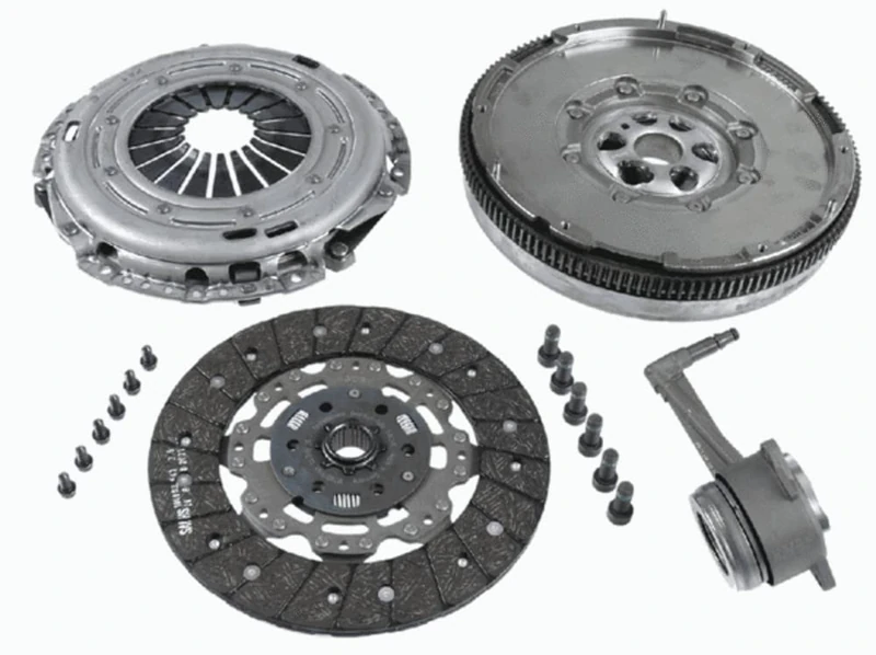 SACHS 2290 601 009 Clutch Kit compatible with Volkswagen Golf VI (5K1) 2008-2014 and Other Vehicles