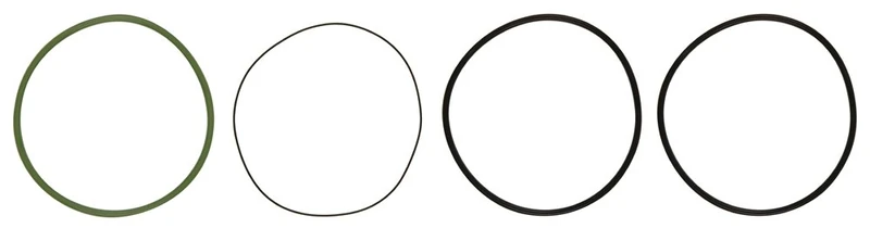 Ajusa 60006900 O-Ring Set cylinder sleeve - Image 1