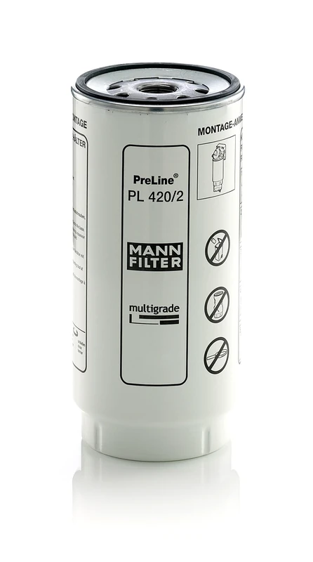 MANN-FILTER PL 420/2 x Fuel Filter - for Off-Highway Applications