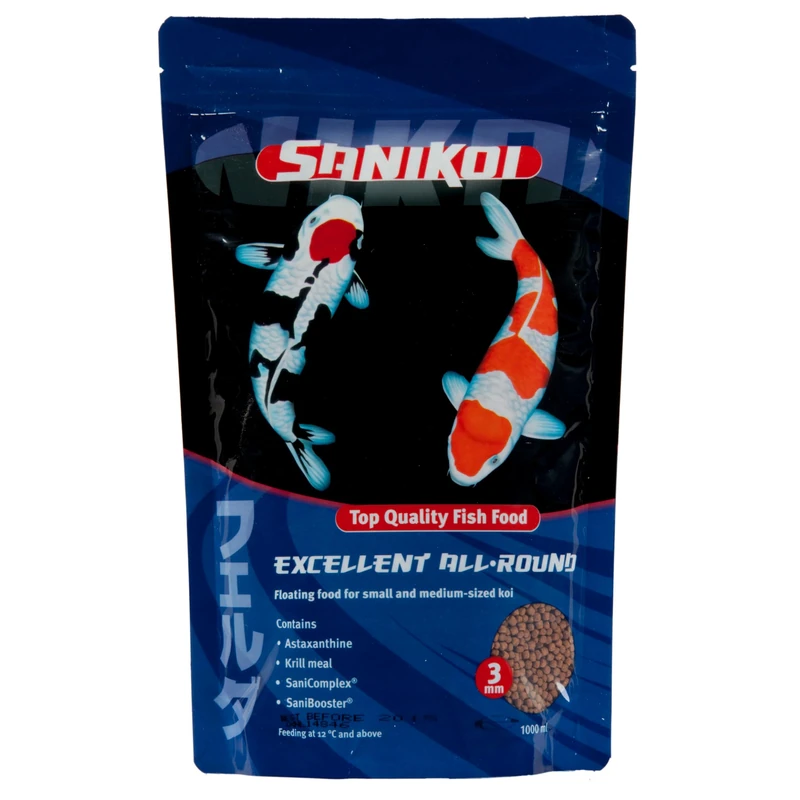 velda SaniKoi 124631 10 L Floating Pond Fish Main Food 3 mm Excellent All Round - Image 1
