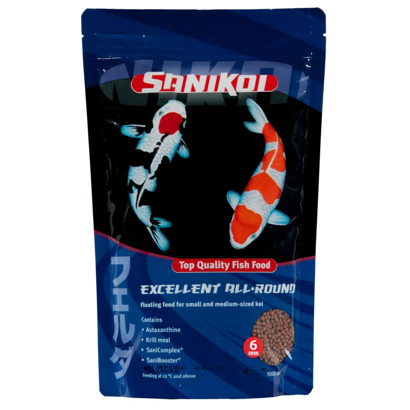 Sanikoi 6mm 10L Excellent All-Round Fish Food