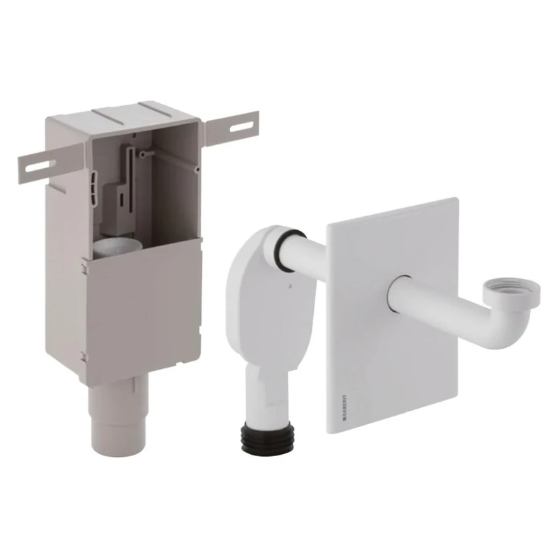 Geberit 151.120.11.1 Flush-Mounted Siphon for Washbasin Connection Piece Alpine White