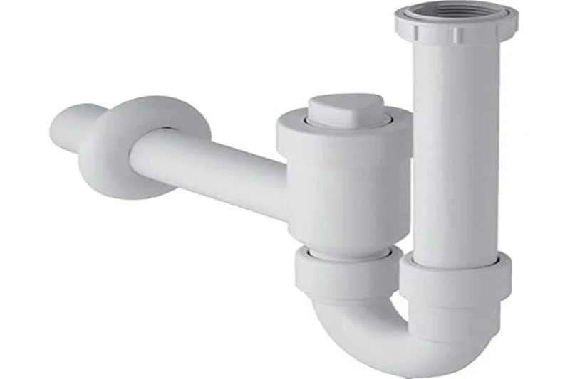 Geberit 152.860.11.1 Siphon for Sink with Closure and Restraint