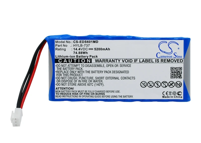 Cameron Sino CS-WDT220BL Battery for Falcon PT40 PDT / PT40 / PT40-100 (900mAh, 3.33Wh) - Image 1