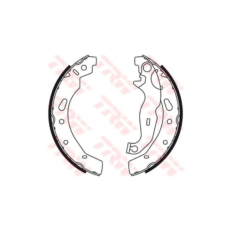 TRW GS8780 Brake Shoes Kit And Fit