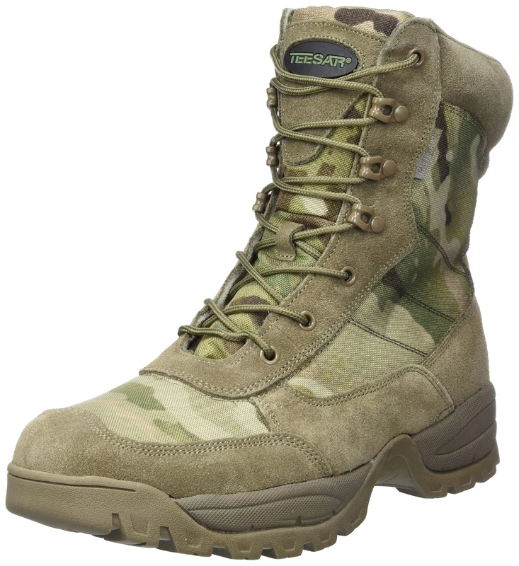 Mil-Tec Unisex hiking boots, 12822141 hiking boots, multicam, 8 UK