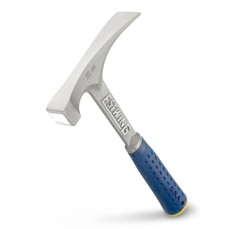 Estwing E6-22BLC 22oz Rock Pick Hammer - Shock Reduction Grip - Image 1