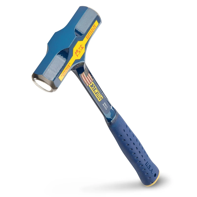 Estwing E6-48E Engineer's Hammer, Blue, 48oz - Image 1