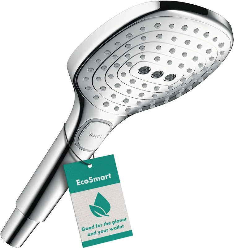 hansgrohe Raindance Select E Hand shower 120 3 sprays water-saving 9 l/min, chrome, 26521000
