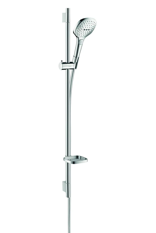 hansgrohe Raindance Select E Shower set 120 3jet EcoSmart 9 l/min with shower rail 90 cm and soap dish