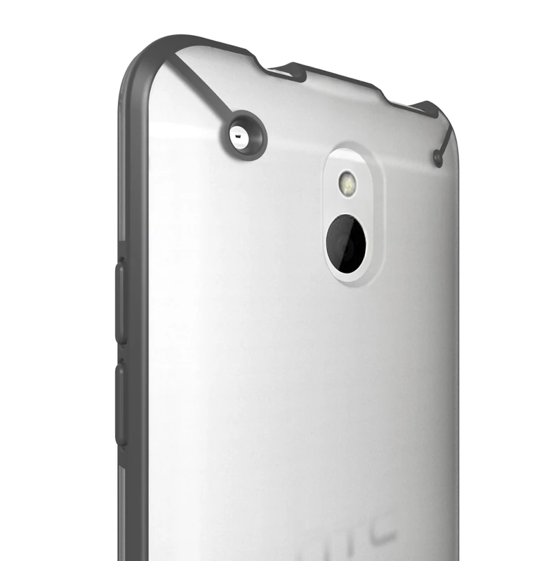 Poetic Atmosphere Case for HTC One Mini M4 Clear/Gray (3 Year Manufacturer Warranty From Poetic)