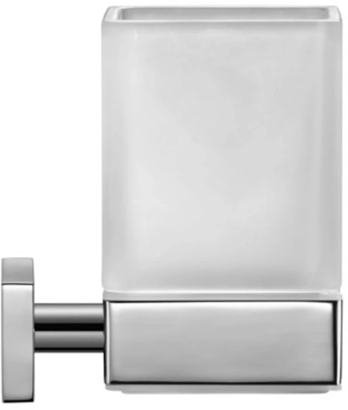 Duravit Toothbrush Holder Square Glass Holder Bathroom Toothbrush Holder Glass Wall Mounted Chrome