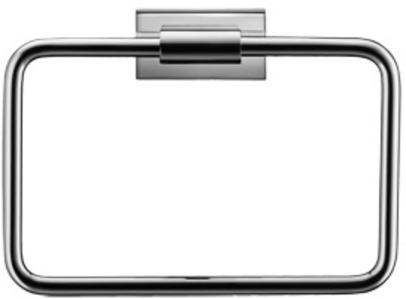 Duravit Towel Ring, Silver, 20 cm x 6 cm