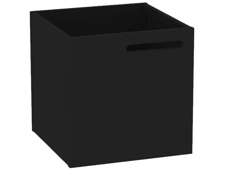 Temahome Berlin Box, Black Varnished, L34xB33xH34 cm