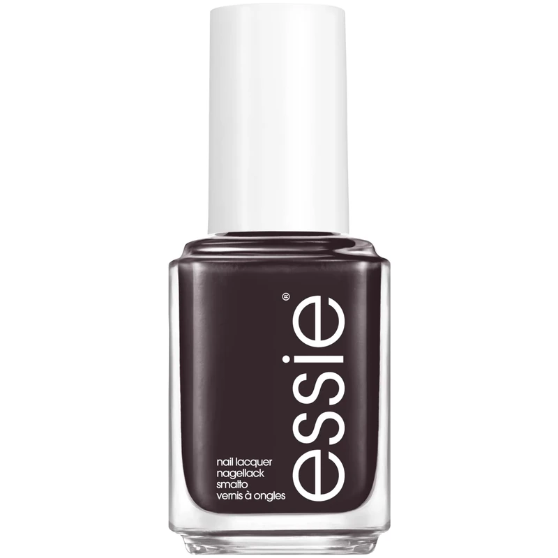 essie Nail Polish - No.898 Home by 8 - Professional Nail Polish Colour in Brown - Durable and Intense Colour, 13.5ml