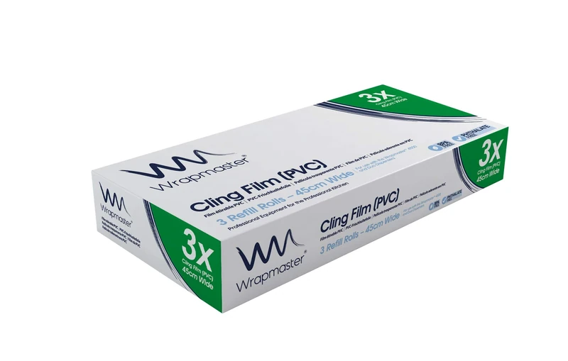 Wrapmaster 4500 cling film refills 45cm x 300m (3)