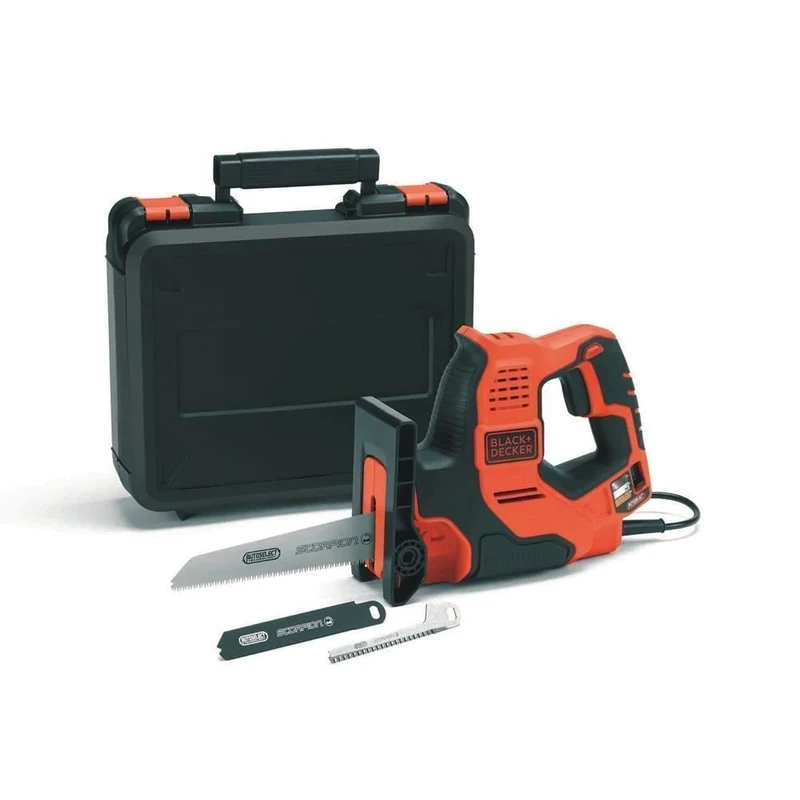Black & Decker RS890K-QS RS890K-QS-Sierra Scorpion 500W AutoSelect con maletín, 500 W, 230 V