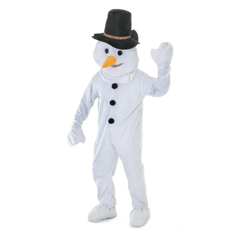 Rubies White Snowman Costume Set for Adults - Perfect for Winter Holidays, Themed Parties, Events, & More Halloween, World Book Day