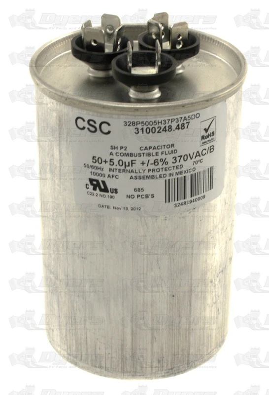 Dometic 3313107.018 Capacitor 50/5 MFD - Image 1