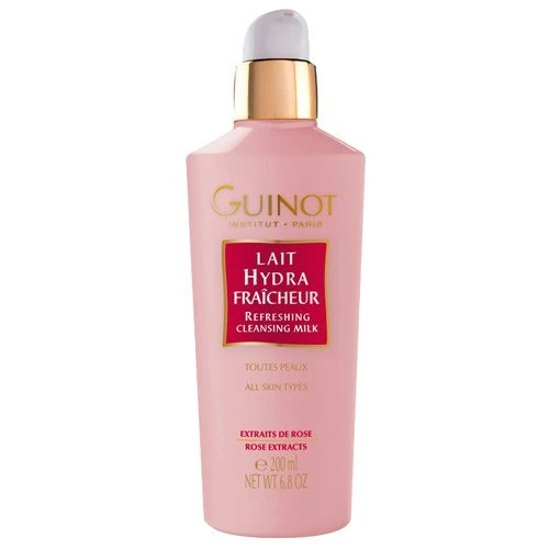 Guinot Lait Hydra Fraicheur Refreshing Cleansing Milk for All Skin Types 200 ml