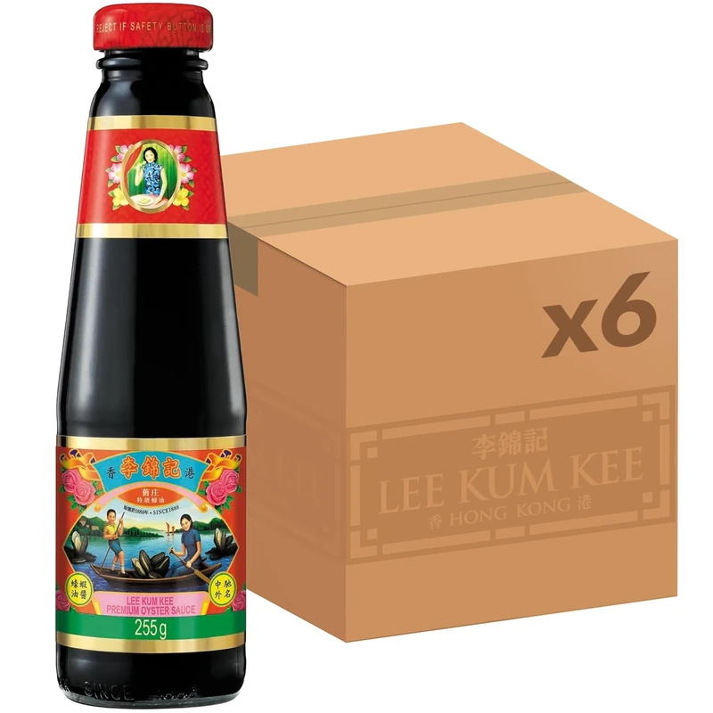 Lee Kum Kee Premium Oyster Sauce, 255 g (Pack of 6)