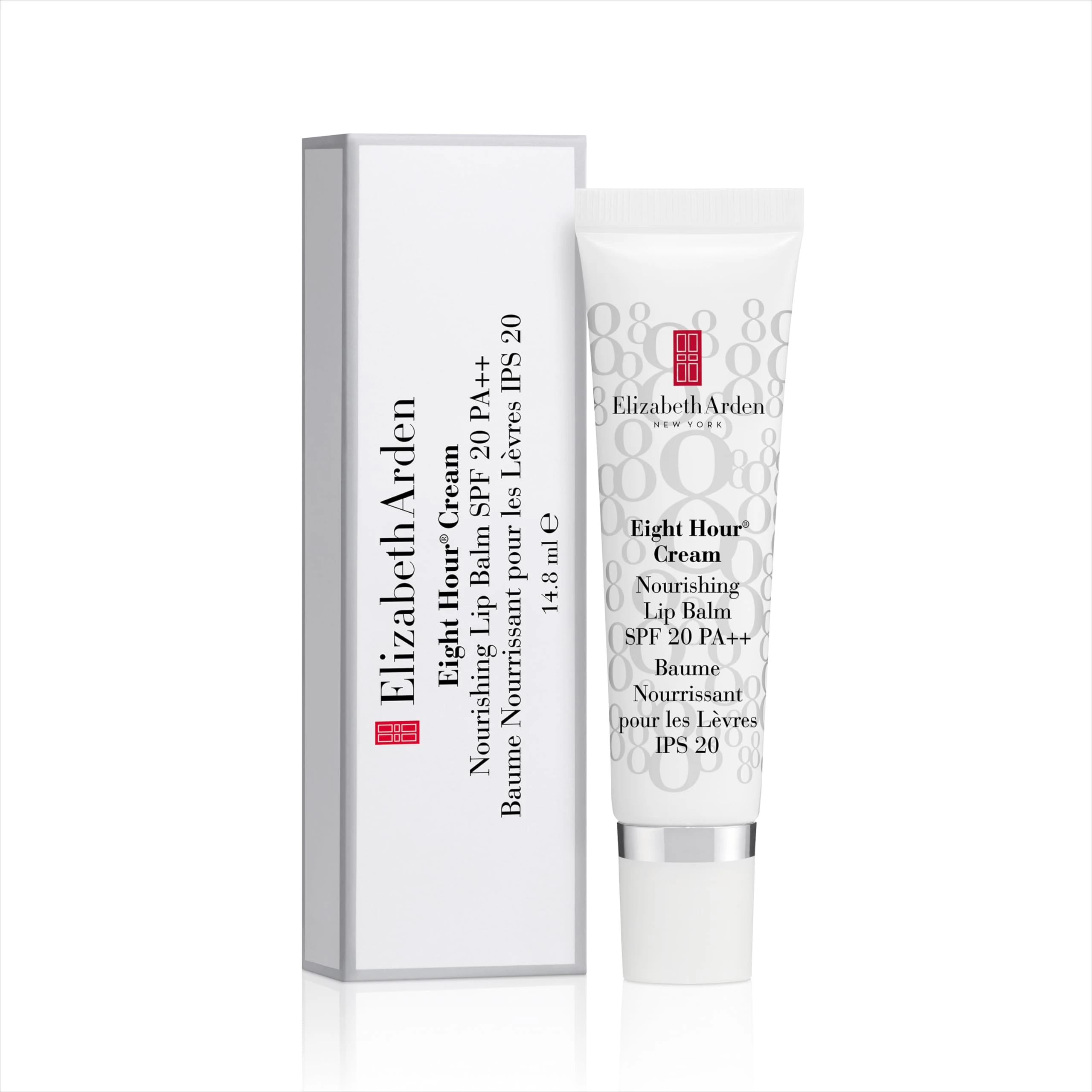 Elizabeth Arden Eight Hour Cream Nourishing Lip Balm SPF 20, 14.8ml, Long-lasting Moisture & Conditioning, Sun Protection for Dry Lips, Unisex