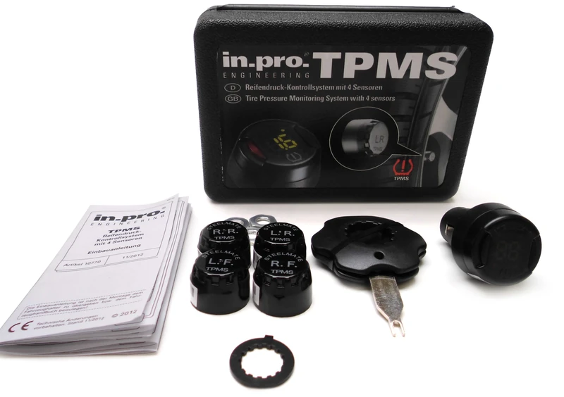 in.pro.. Engineering Tire Pressure Monitoring System TPMS with 4 Sensors