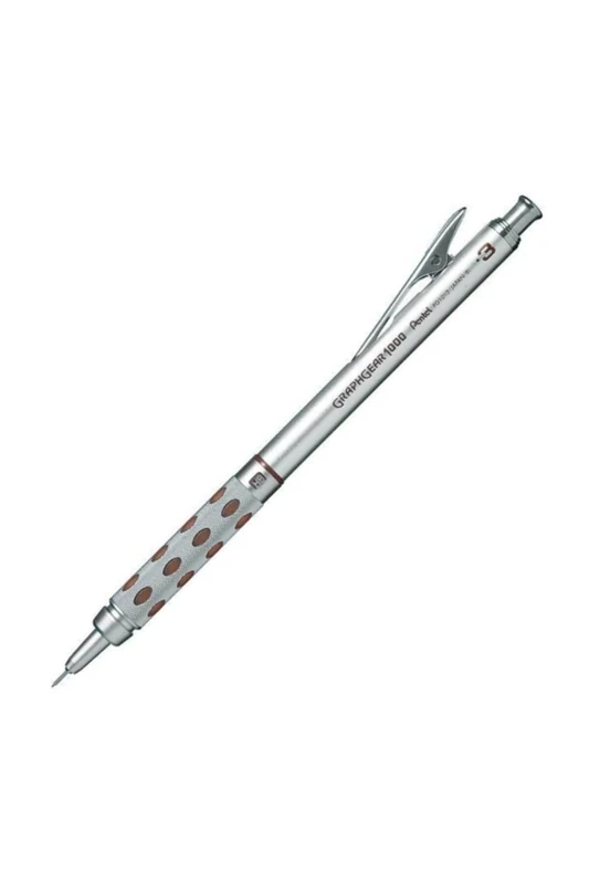 Pentel Graphgear 1000 Mechanical Pencil (Pack of 12) with Canon Drain Stopper Metal 0.3 mm