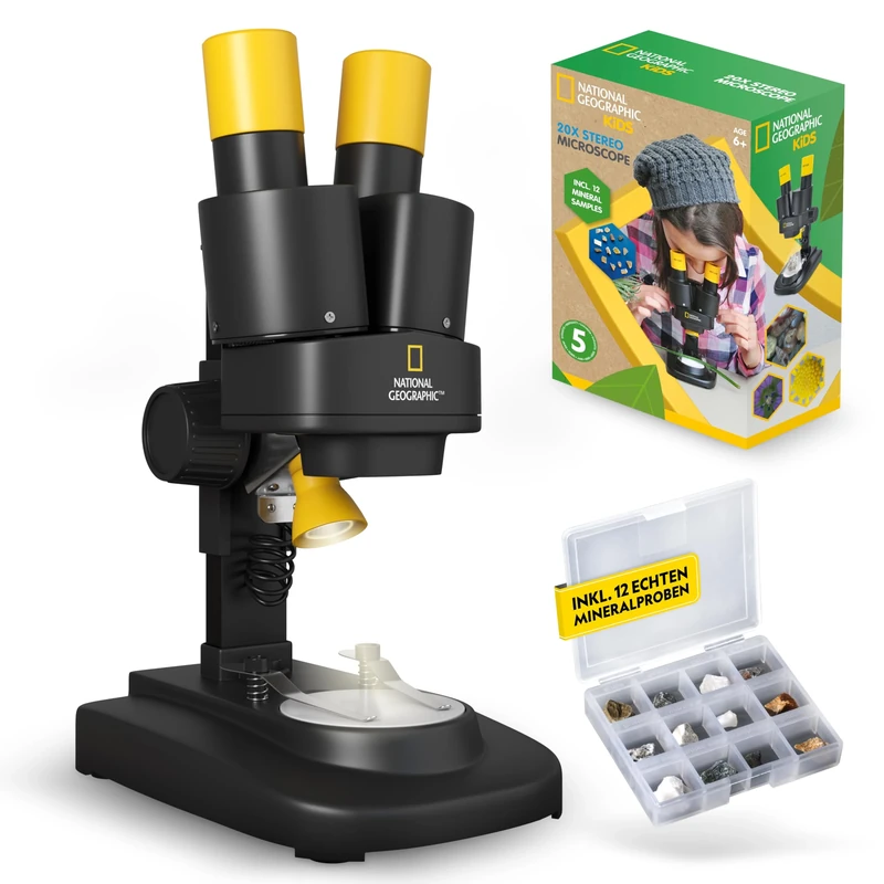National Geographic Stereo Microscope 20x