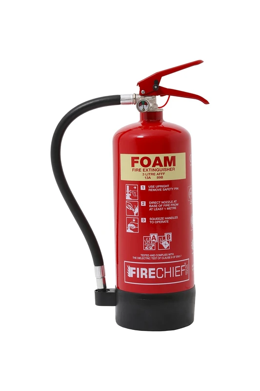 Firechief FXF3 Foam Extinguisher, XTR, 3 L, Red