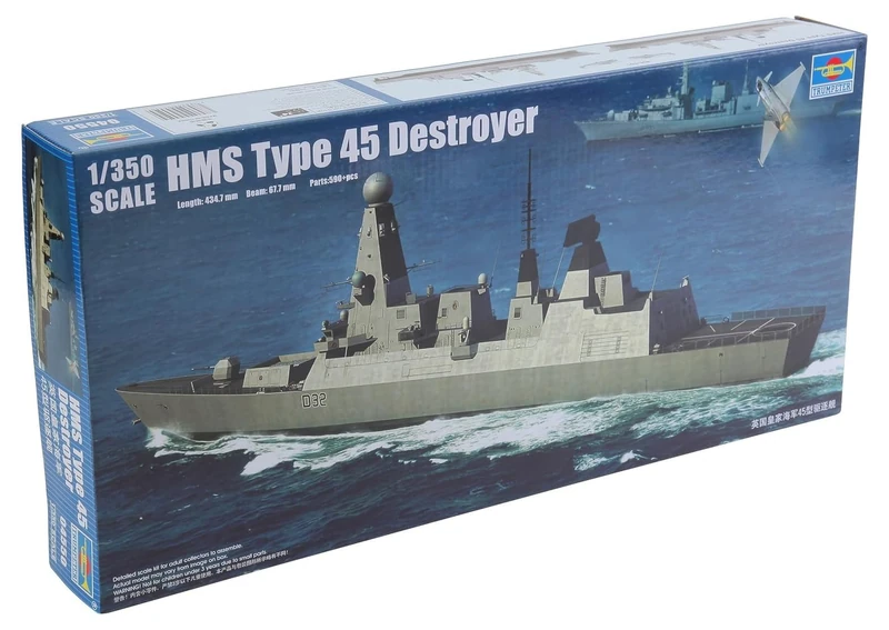 Trumpeter 1:350 - HMS Daring Type 45 Destroyer