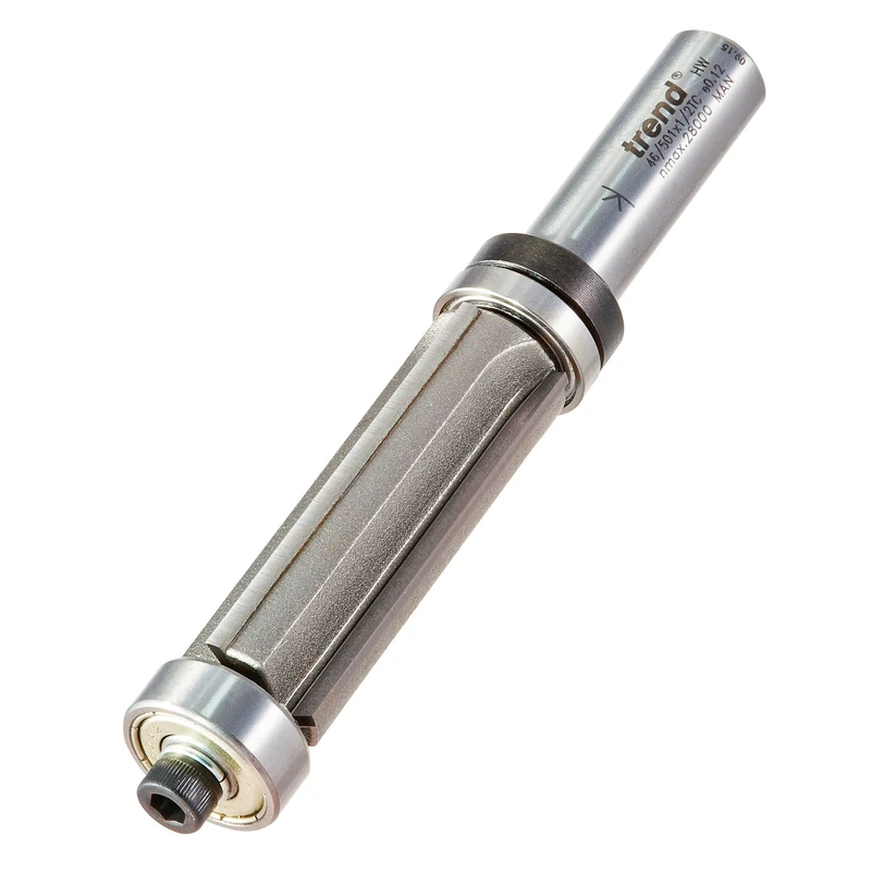 Trend Professional Double Guided Trim Profile Cutter, 19.1mm Diameter x 51mm Cut Length, 1/2 Inch Shank, Tungsten Carbide Tipped, 46/501X1/2TC