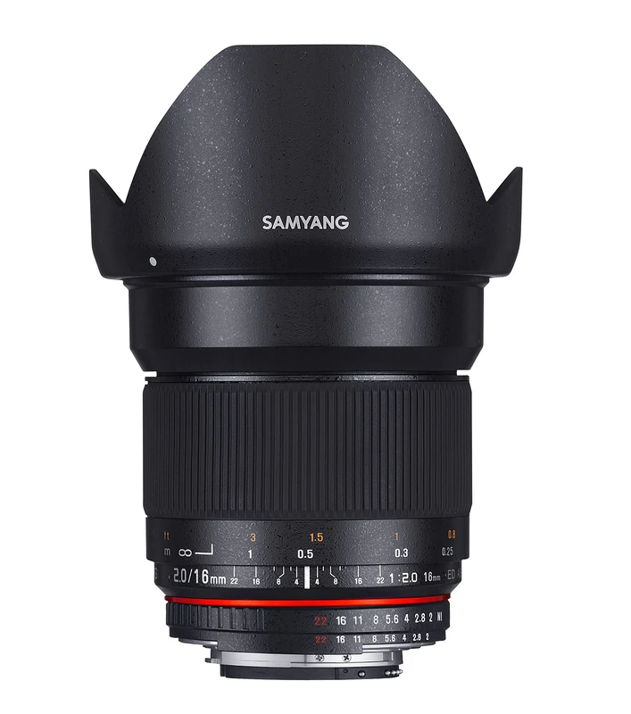 Samyang 16 mm F2.0 Lens for Sony-A