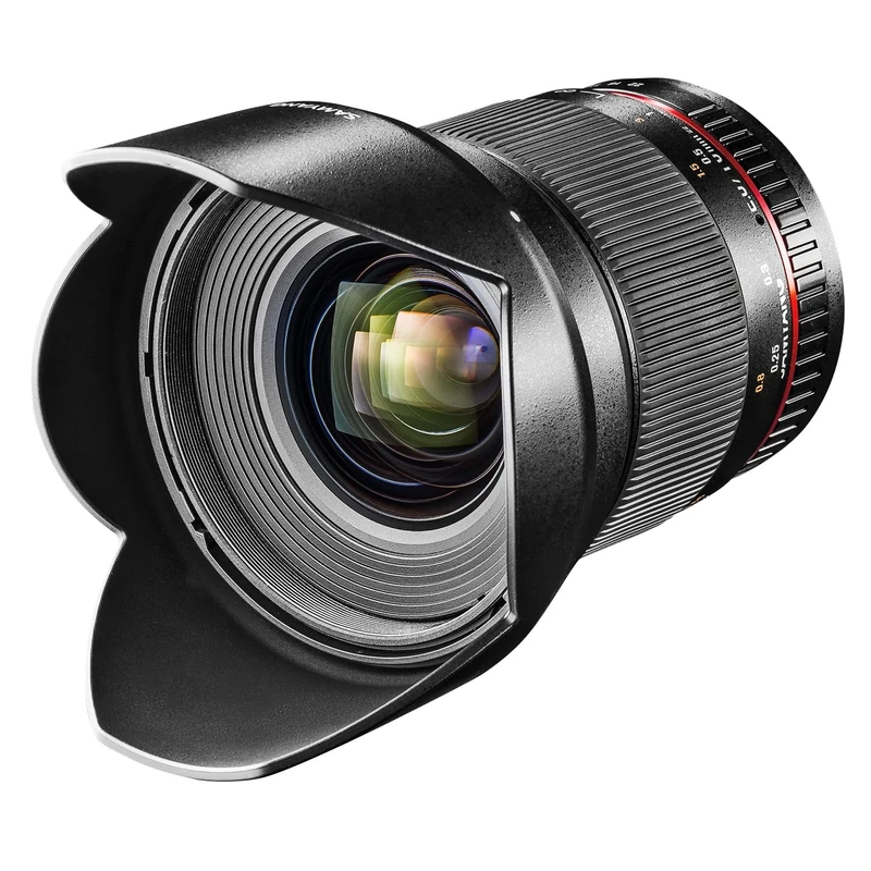 Samyang 16mm f/2.0 Pentax K Lens Black