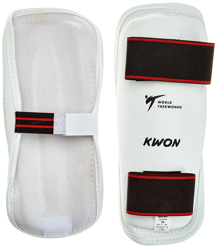 KWON Evolution Shin Pad Wtf White white Size:S
