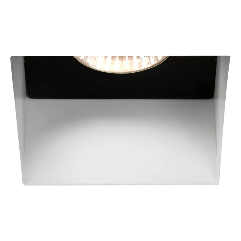 Astro Trimless Square Bathroom Downlight - IP65 Rated - (Matt White), GU10 LED Lamp, Designed in Britain - 1248005-3 Years Guarantee