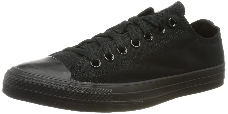 Converse Unisex Converse All Star Ox M5039c Sneakers, Black Monochrome, 4 UK