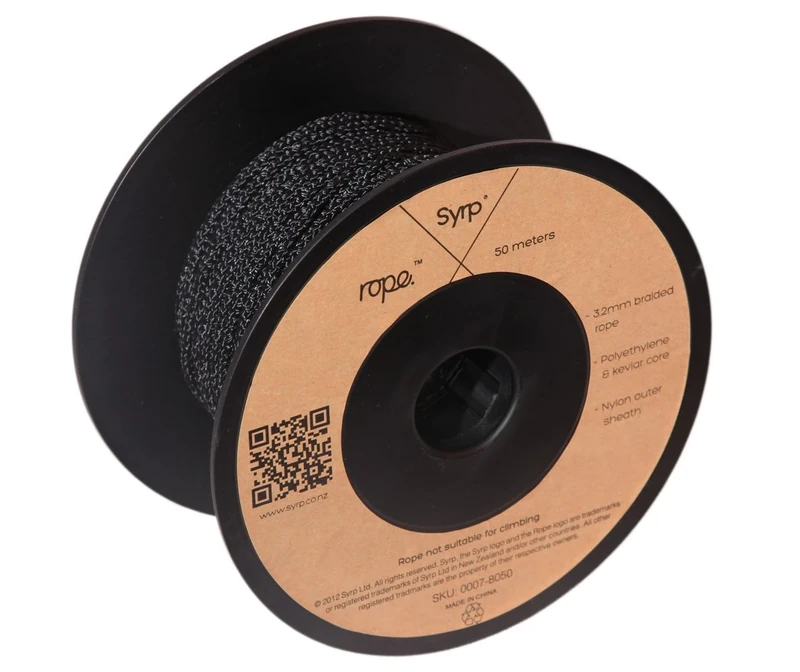 Syrp Genie Rope - 50 metres - Expand the length of your tracking move - Combine with Genie or Genie II Motion Controller - Kevlar core - Image 1