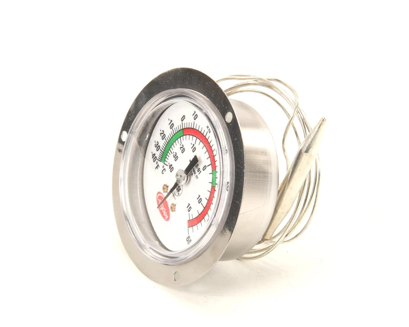 Cooper-Atkins 7112-01-3 Vapor Tension Panel Thermometer with Front Flange, NSF Certified, -40/60°F Temperature Range