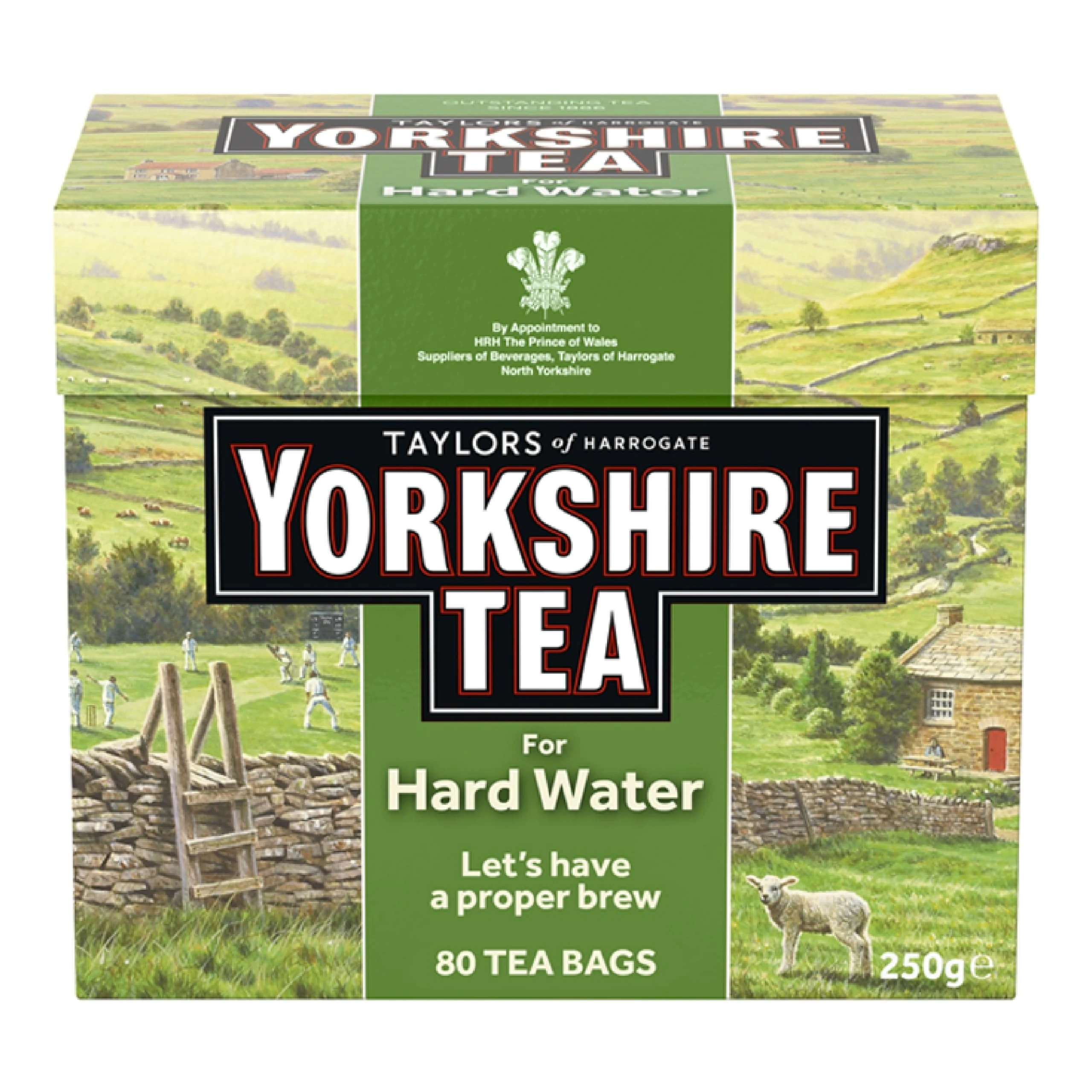 Yorkshire Tea Hard Water Tea, 80 Tea Bags