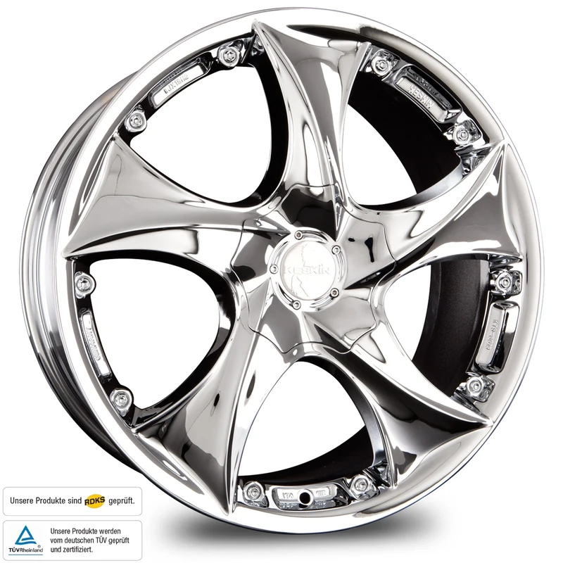 Unbekannt – KT9 10Jx19 5/112 + 120 Et20 76.9 Chrome