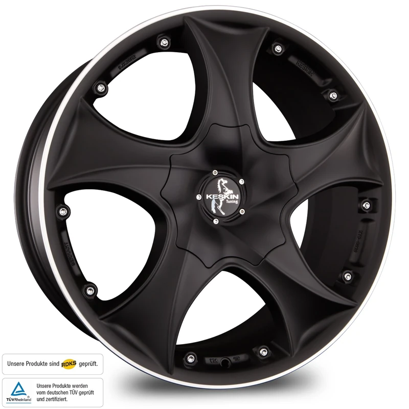 Keskin KT9 7.50 x 17 Offset 30 5.00 x 100.00 Hubhole 72.60 KT97517510011230MBLP