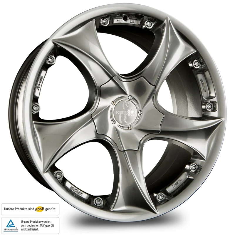 Keskin KT9-9X18 ET25 5X72.60 Alloy Wheels (Commercial)