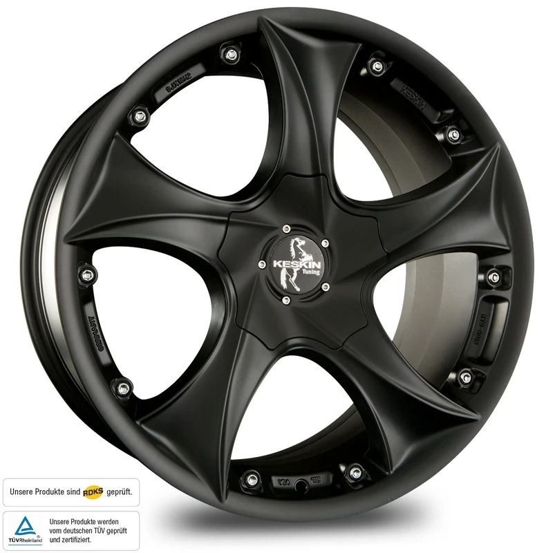 Keskin KT9 9.00 x 18 Offset 25 5.00 x 100.00 Hubhole 72.60 KT99018510011225MBLP