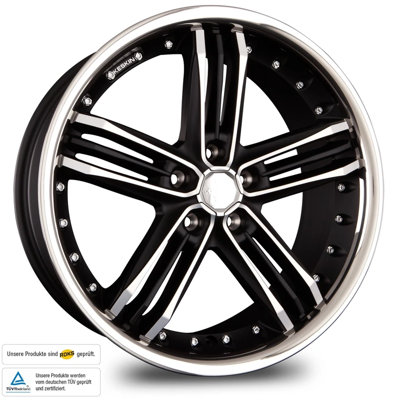 Keskin KT11 9.50 x 19 Offset 30 5.00 x 112.00 Hubhole 66.50 KT119519511230MBFS - Image 1